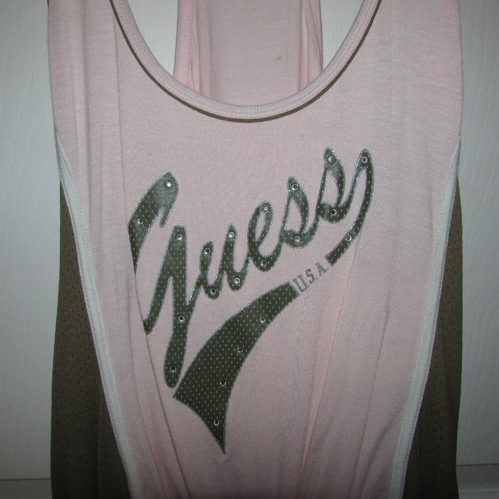 GUESS Racerback Tank Top - NEW - Picture 6 of 8